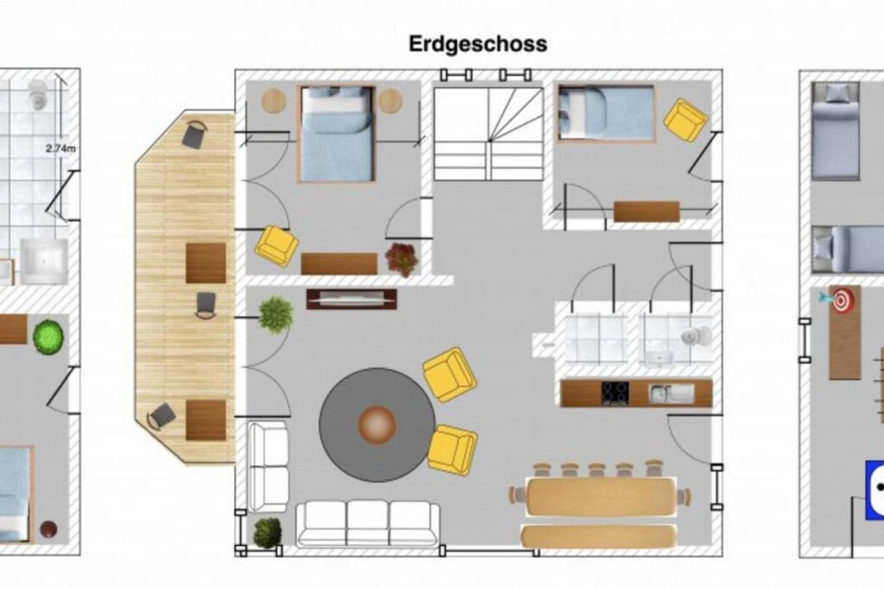 Spacious Home Sauna Hot Tub Pool Patio Bbq Hohenfels-Essingen 외부 사진